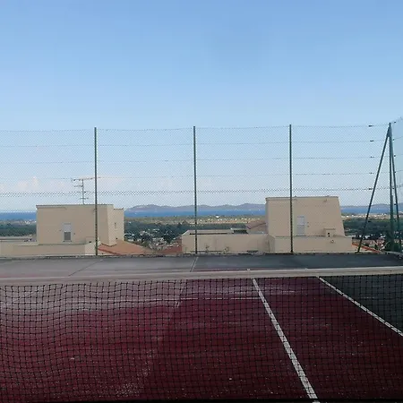 アパート Climatise Dans Avec Piscine Et Tennis